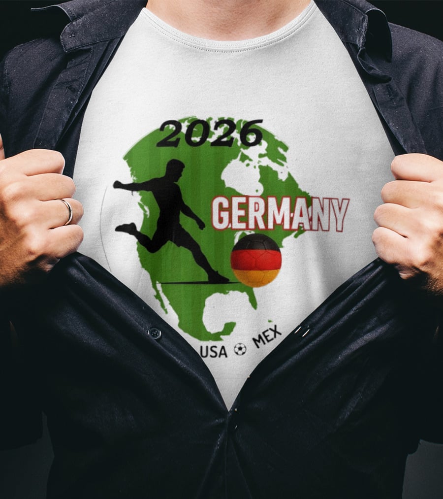 2026 Germany Football CAN USA MEX Soccer World Cup T-Shirt