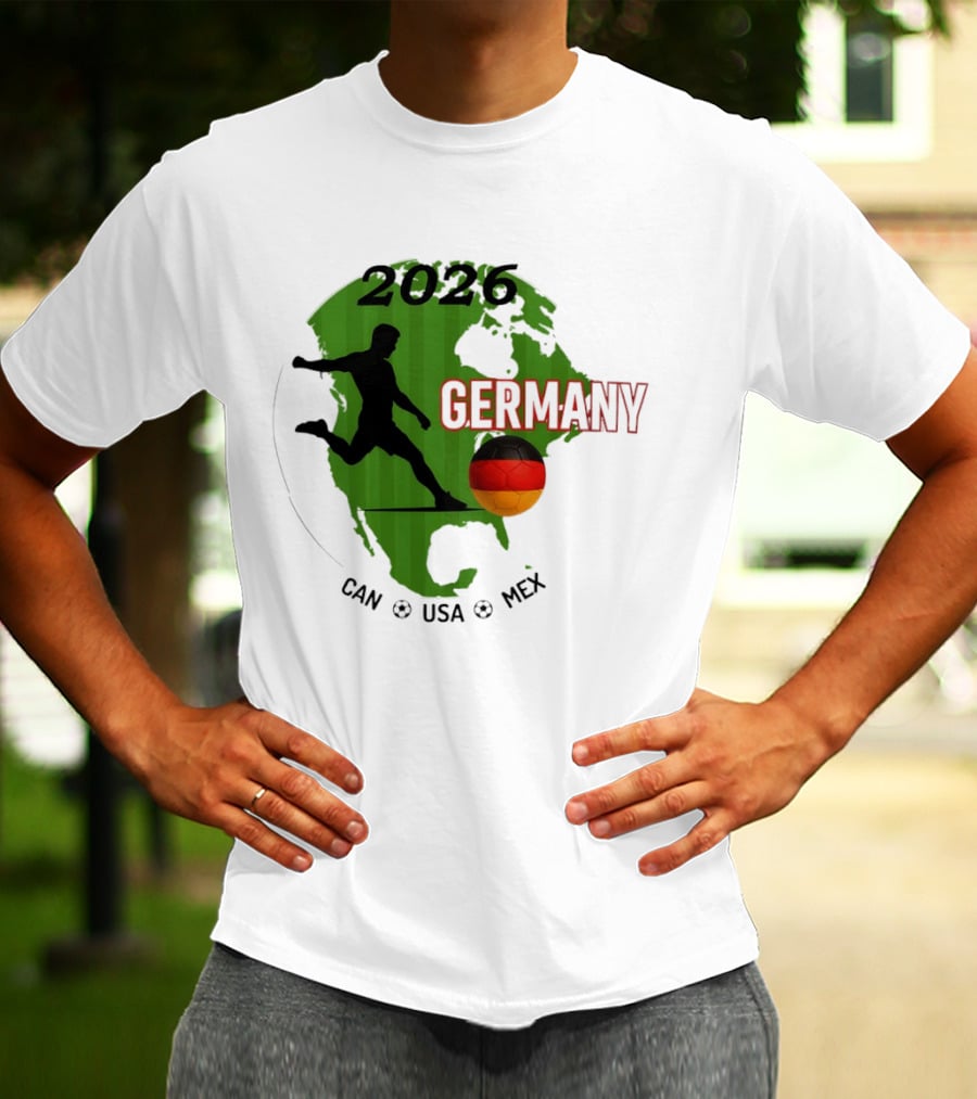 2026 Germany Football CAN USA MEX Soccer World Cup T-Shirt