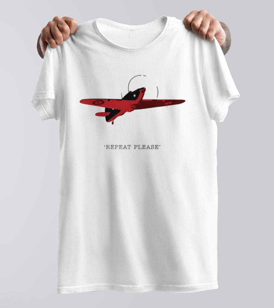 Repeat Please Polish Heritage Flight Exclusive Vintage Aircraft T-Shirt
