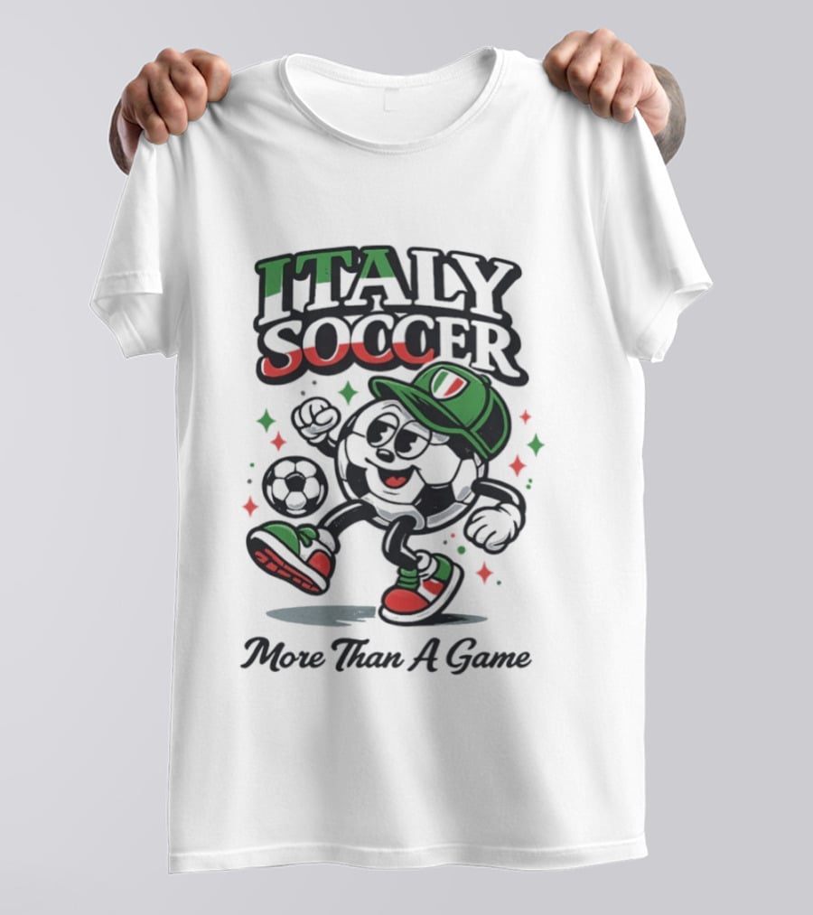 Italy Soccer More Than A Game Ball T-Shirt