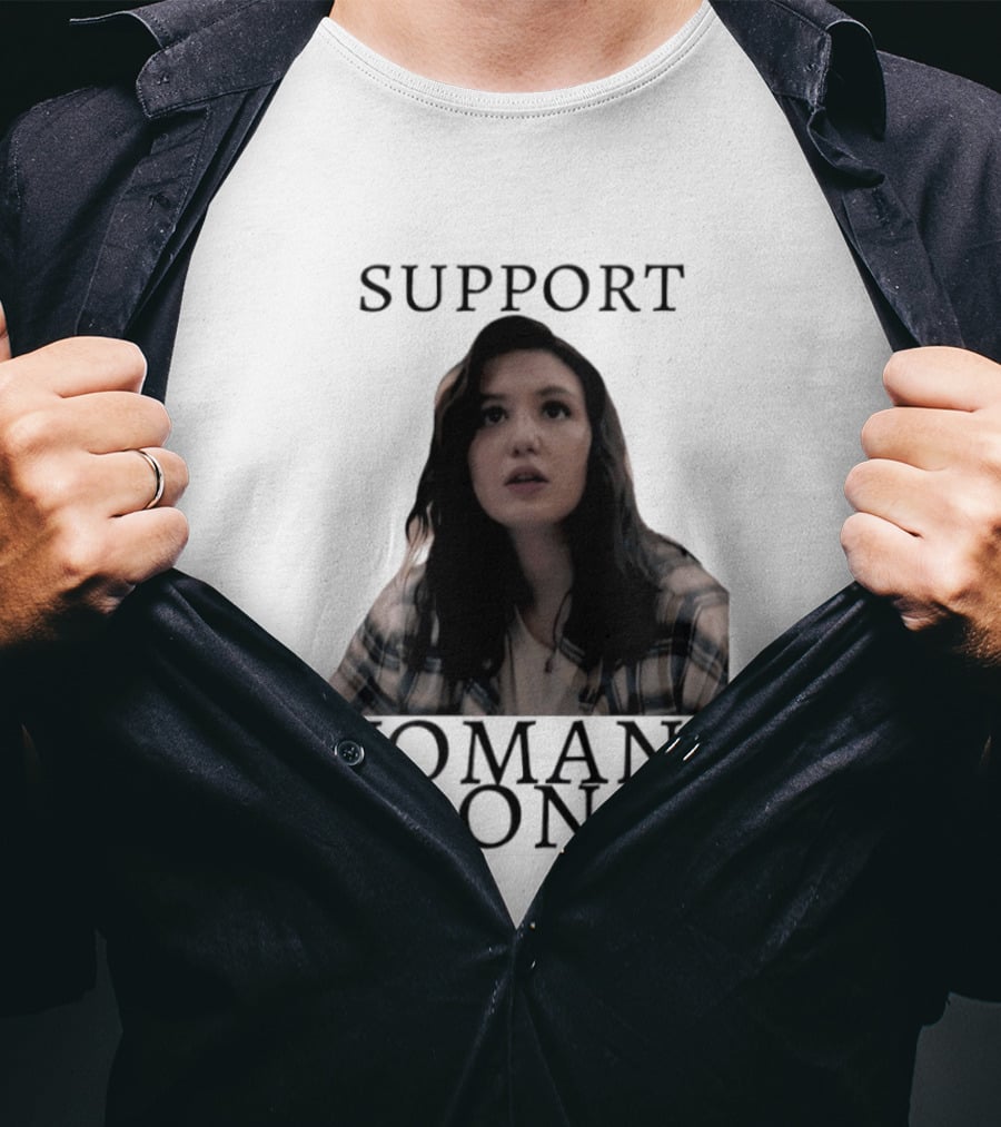 Sophie Nelisse Support Woman's Wrongs Empowerment T-Shirt