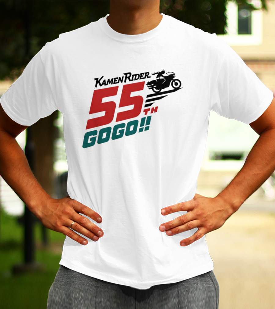 Kamen Rider 55th Anniversary Gogo Biker Celebration T-Shirt