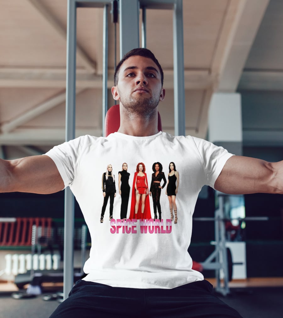 Spice World 90s Girls Music Fashion T-Shirt