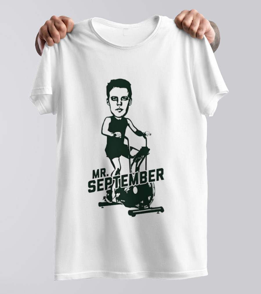 Kirill Kaprizov Minnesota Wild NHL Hockey Mr September Exercise Bike T-Shirt