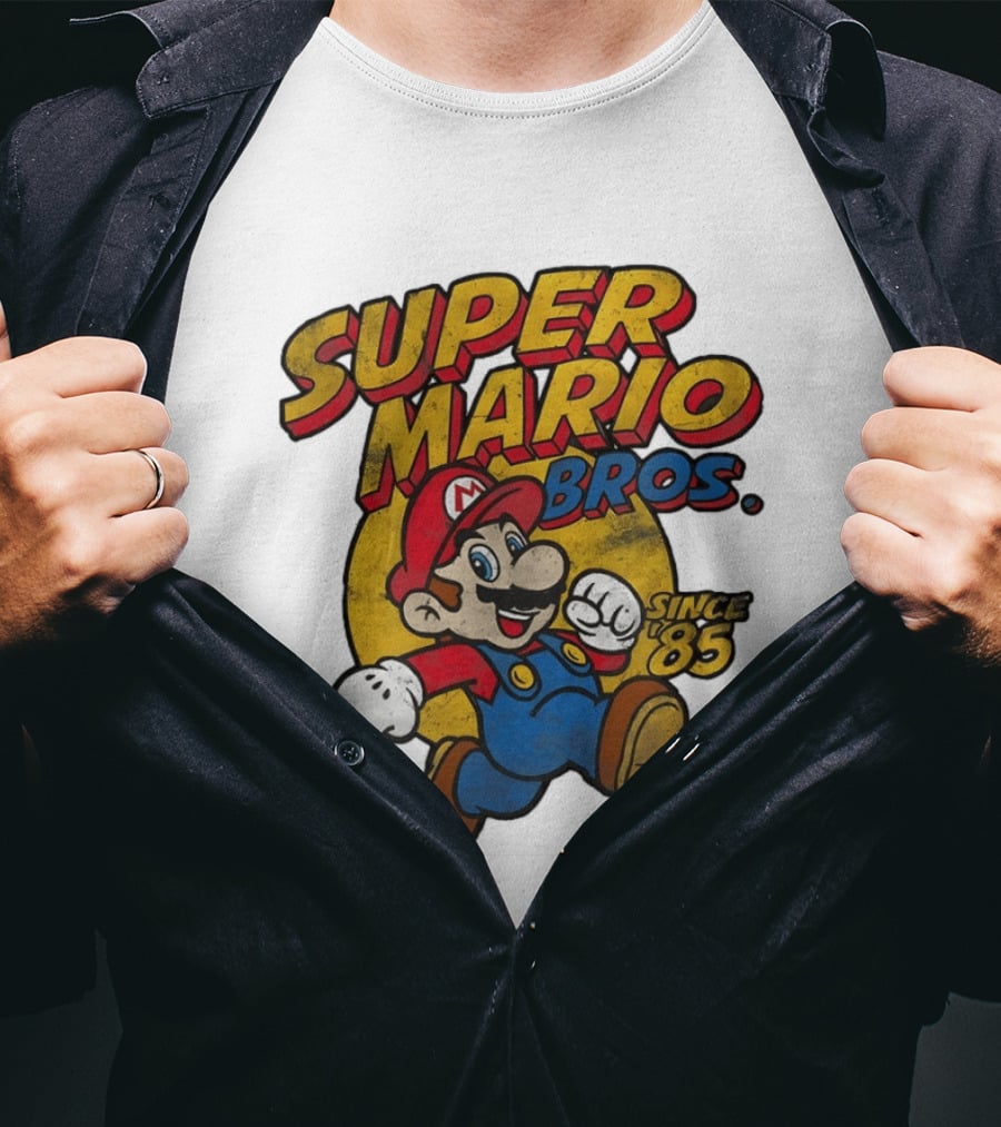 Super Mario Bros Since 85 T-Shirt