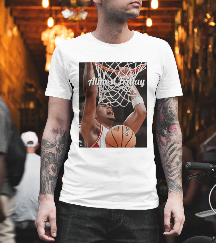 Koa Peat Arizona Wildcats Basketball Almost Friday Dunk T-Shirt