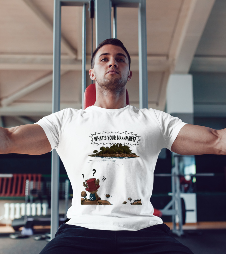 Tony Tony Chopper What's Your Name Island Question Marks T-Shirt