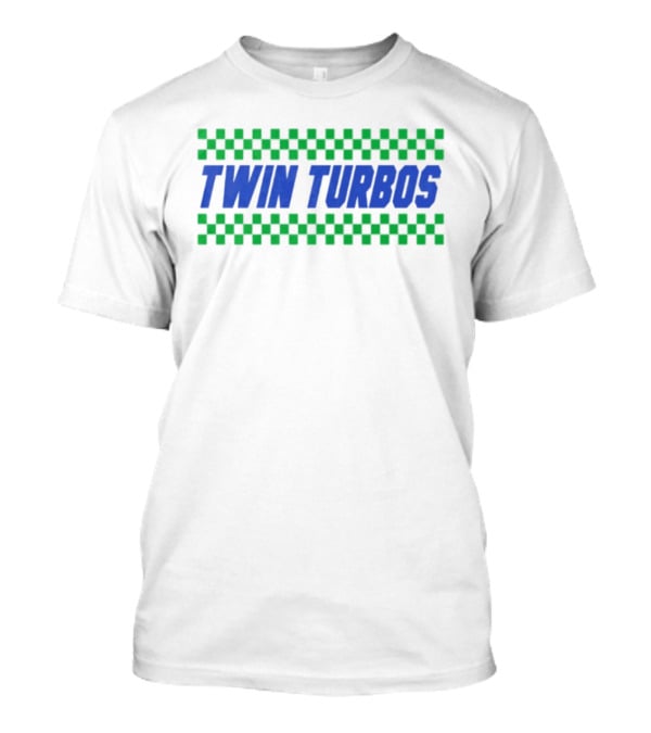 Twin Turbos Racing Checkerboard T-Shirt
