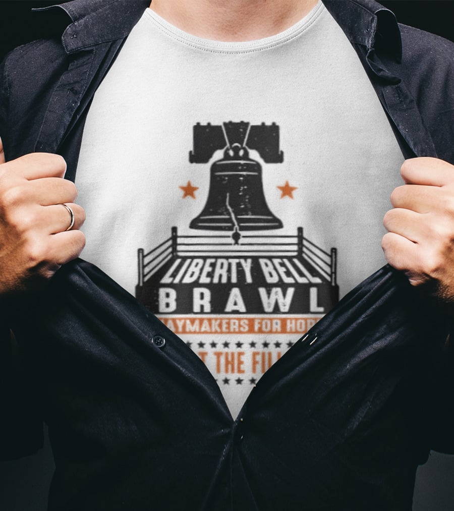 Liberty Bell Brawl Haymakers For Hope Live At The Fillmore Event T-Shirt