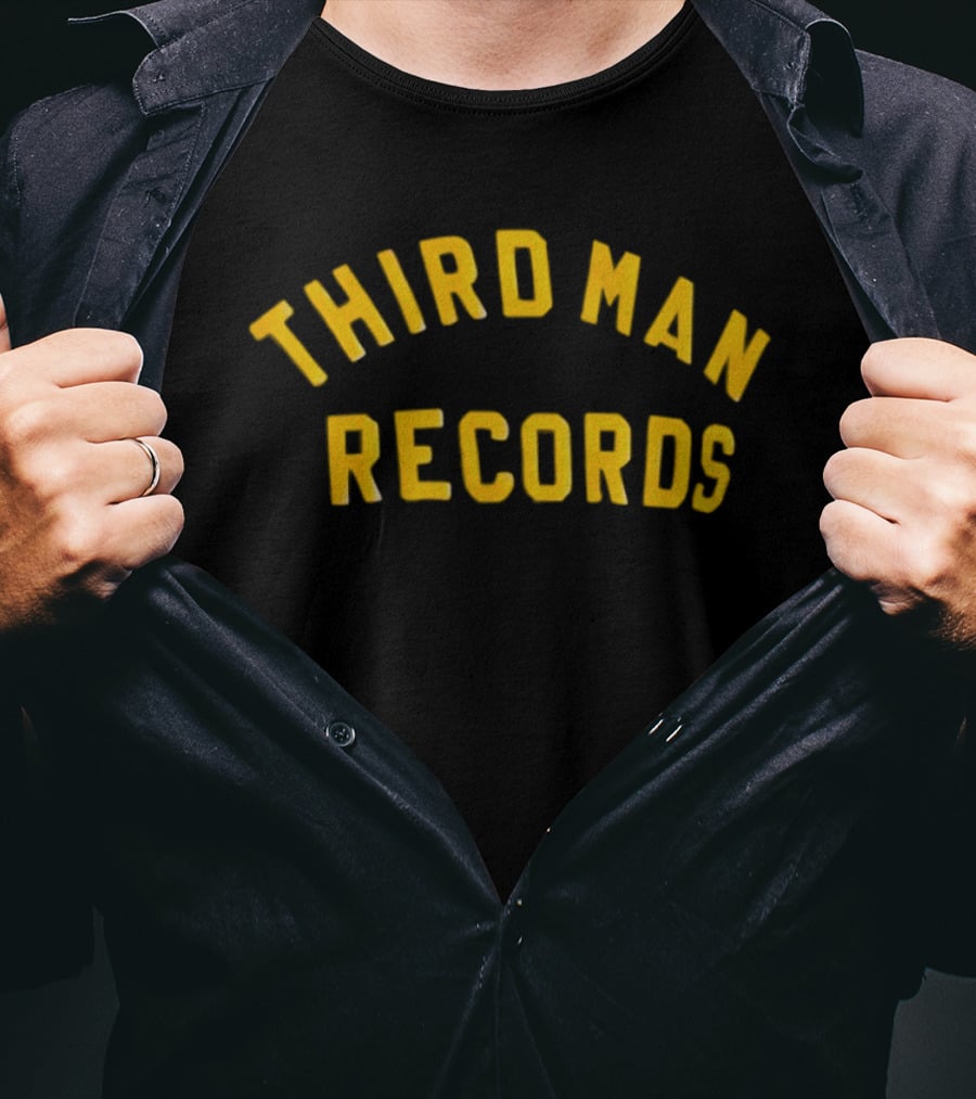 Jack's Third Man Records Yellow T-Shirt