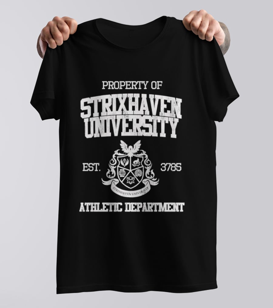 Property Of Strixhaven University Athletic Department Est 3785 Vintage Crest T-Shirt