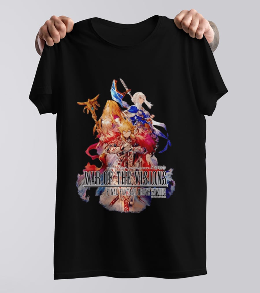 War Of The Visions Final Fantasy Brave Exvius Commemorative Characters T-Shirt