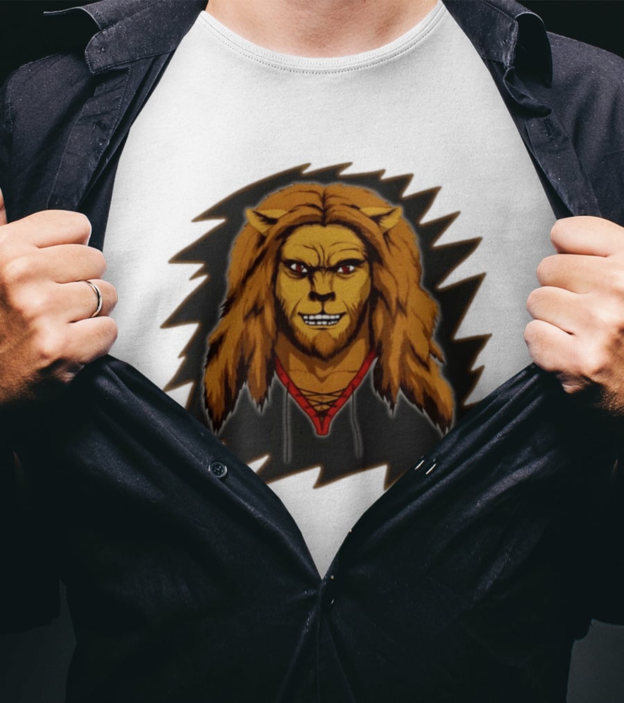 Beast Craft Garrett The Garbage Werewolf Lion Hybrid T-Shirt