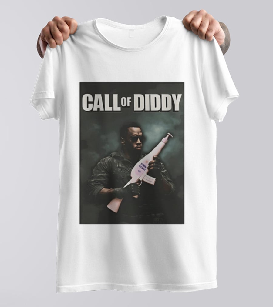 Call Of Diddy Baby Bottle Warrior T-Shirt