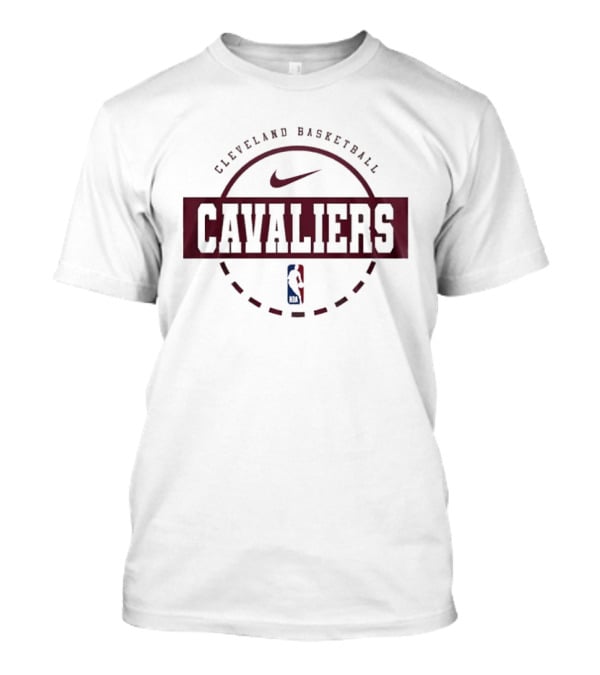 Cleveland Cavaliers Snoopy Plays Basketball Forever Not Just When We Win NBA Nike Cavaliers T-Shirt