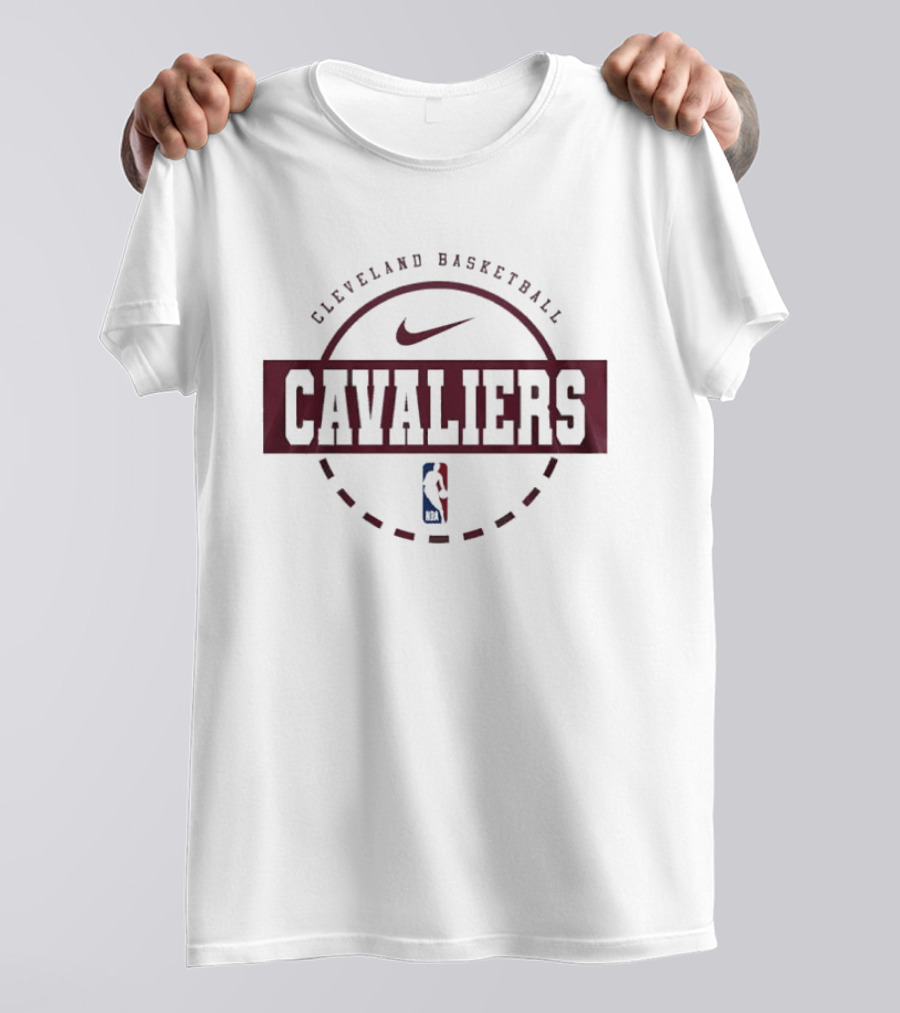 Cleveland Cavaliers Snoopy Plays Basketball Forever Not Just When We Win NBA Nike Cavaliers T-Shirt