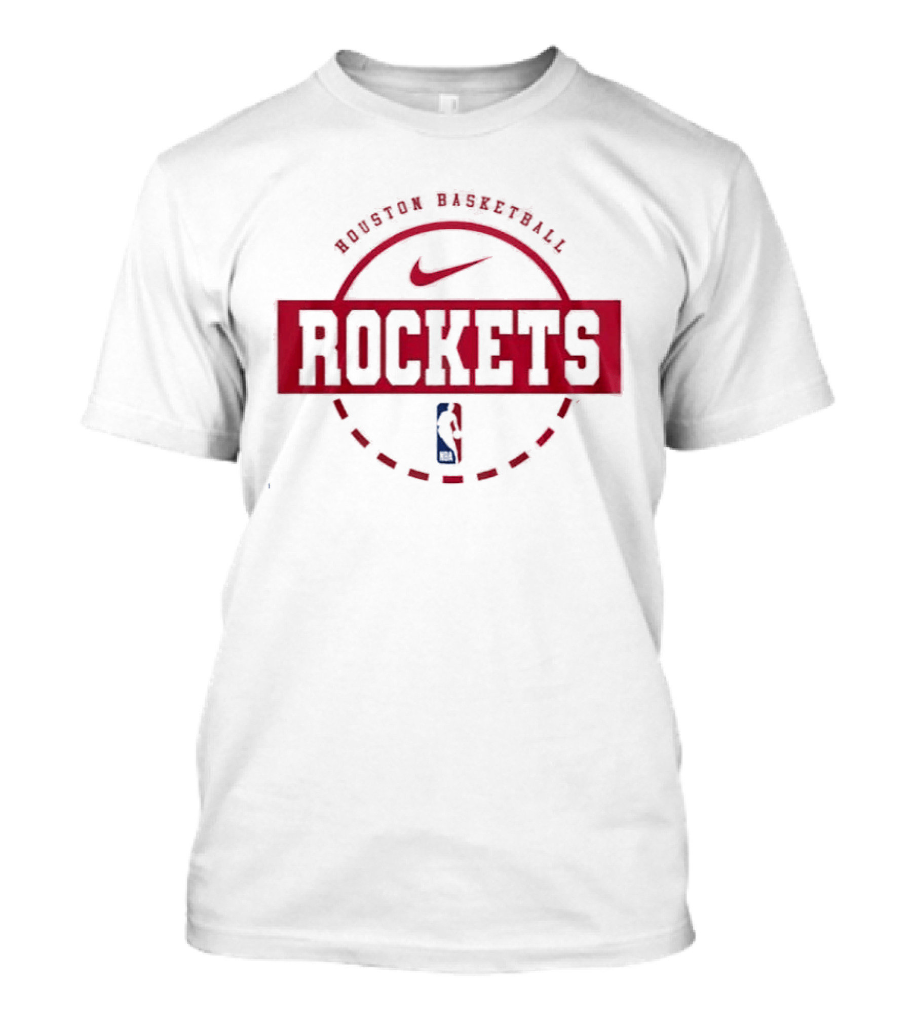 Houston Rockets Snoopy Plays Basketball Forever Not Just When We Win Nike NBA T-Shirt