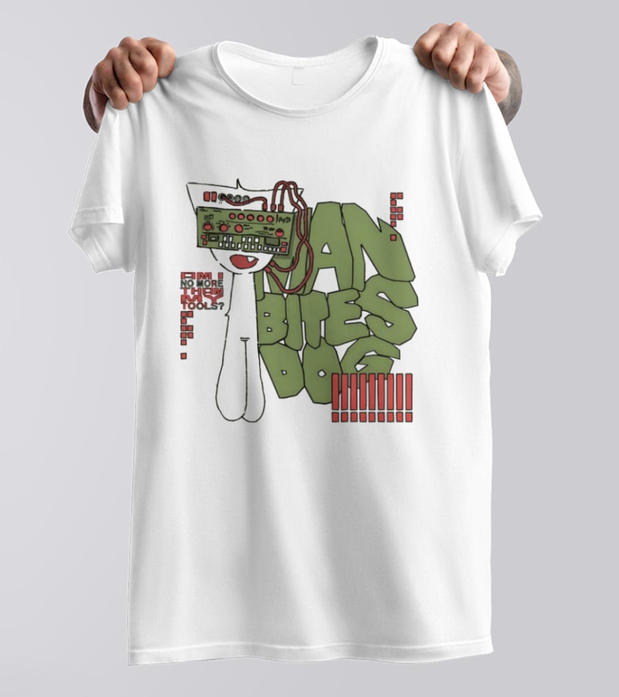 Man Bites Dog MF DOOM Am I No More Than My Tools T-Shirt