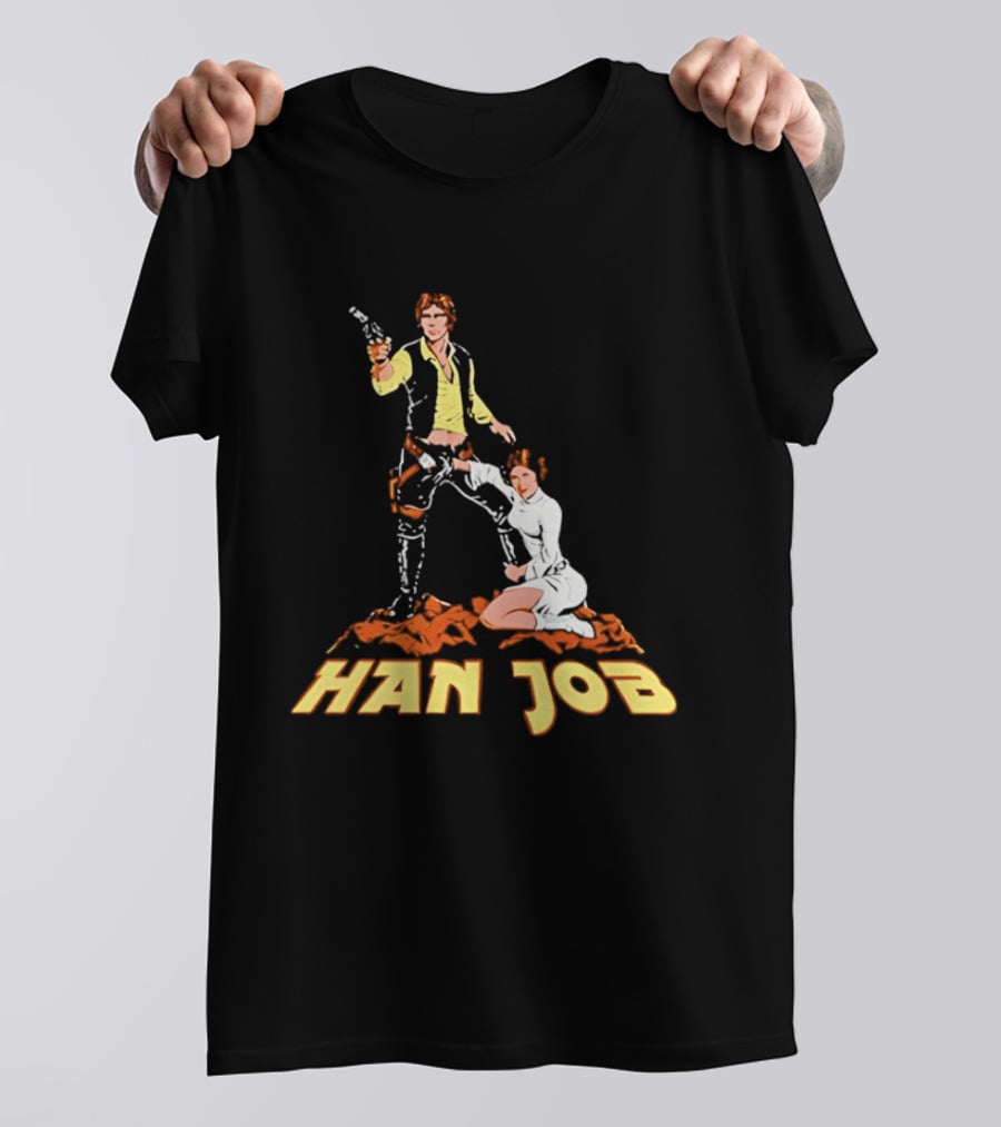 Han Solo Princess Leia Han Job T-Shirt