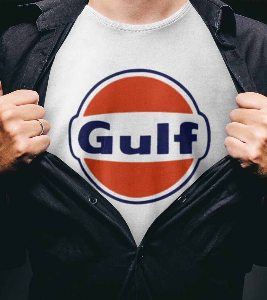 Gulf Oil Racing Heritage Car T-Shirt