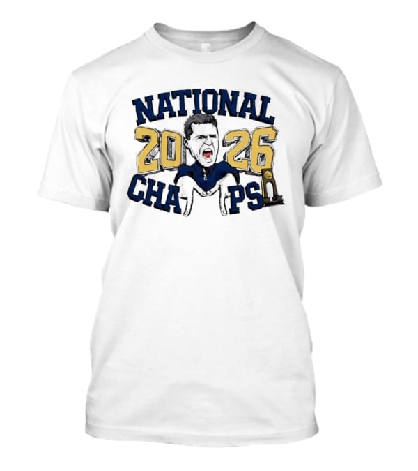 National Champs 2026 Basketball Coach Meme T-Shirt