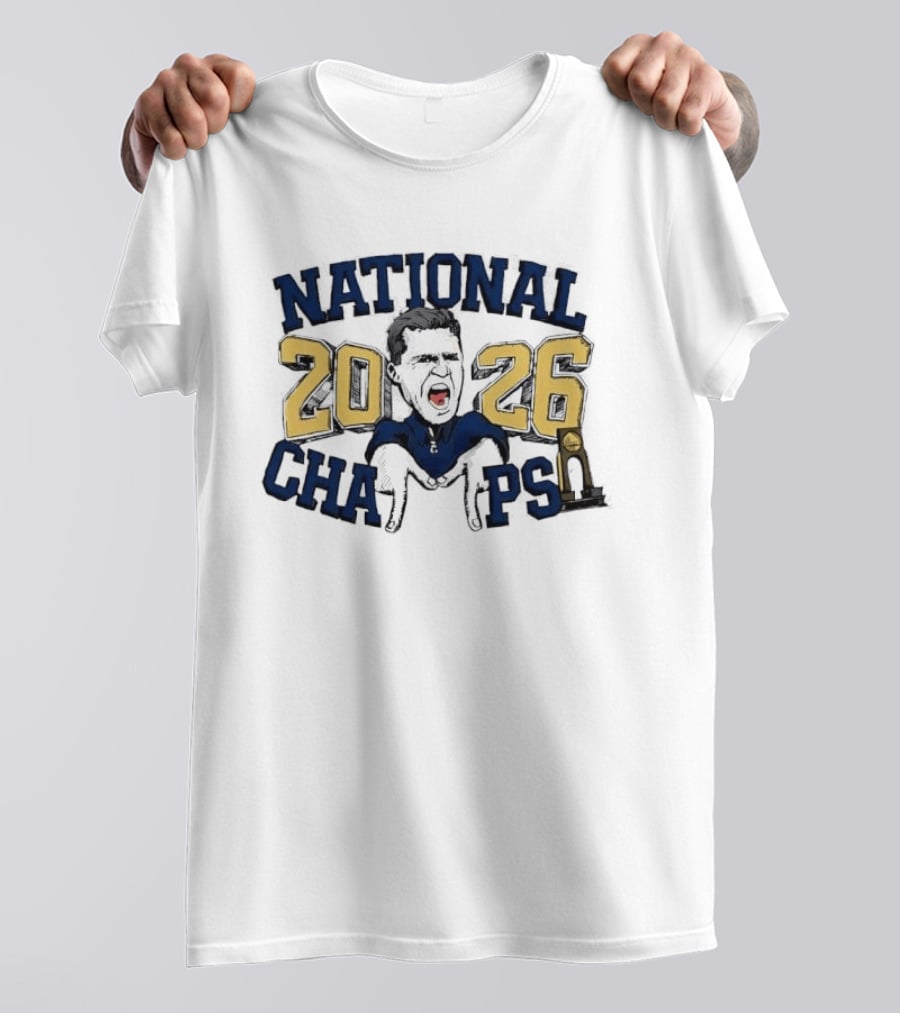 National Champs 2026 Basketball Coach Meme T-Shirt