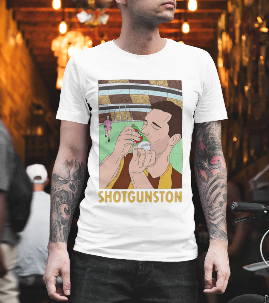 Jack Gunston Shotgunston Hawthorn Football Club Official Merchandise T-Shirt