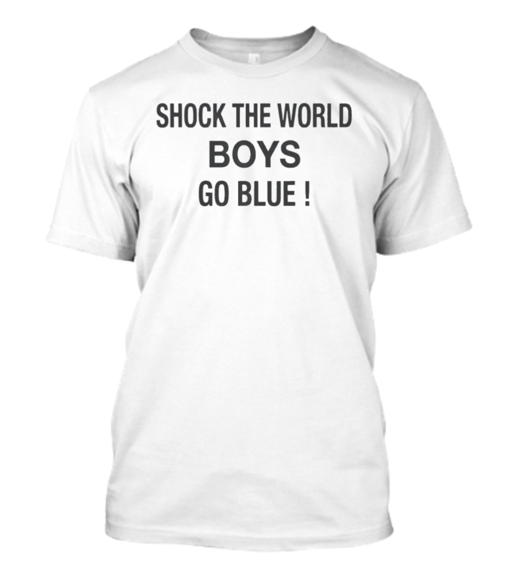 Shock The World Boys Go Blue Michigan Wolverines T-Shirt