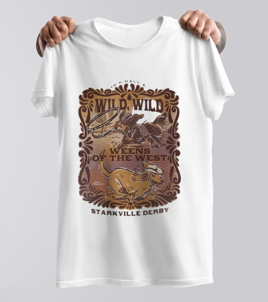 Starkville Derby Fourth Annual Wild Wild Weens Of The West 2026 T-Shirt