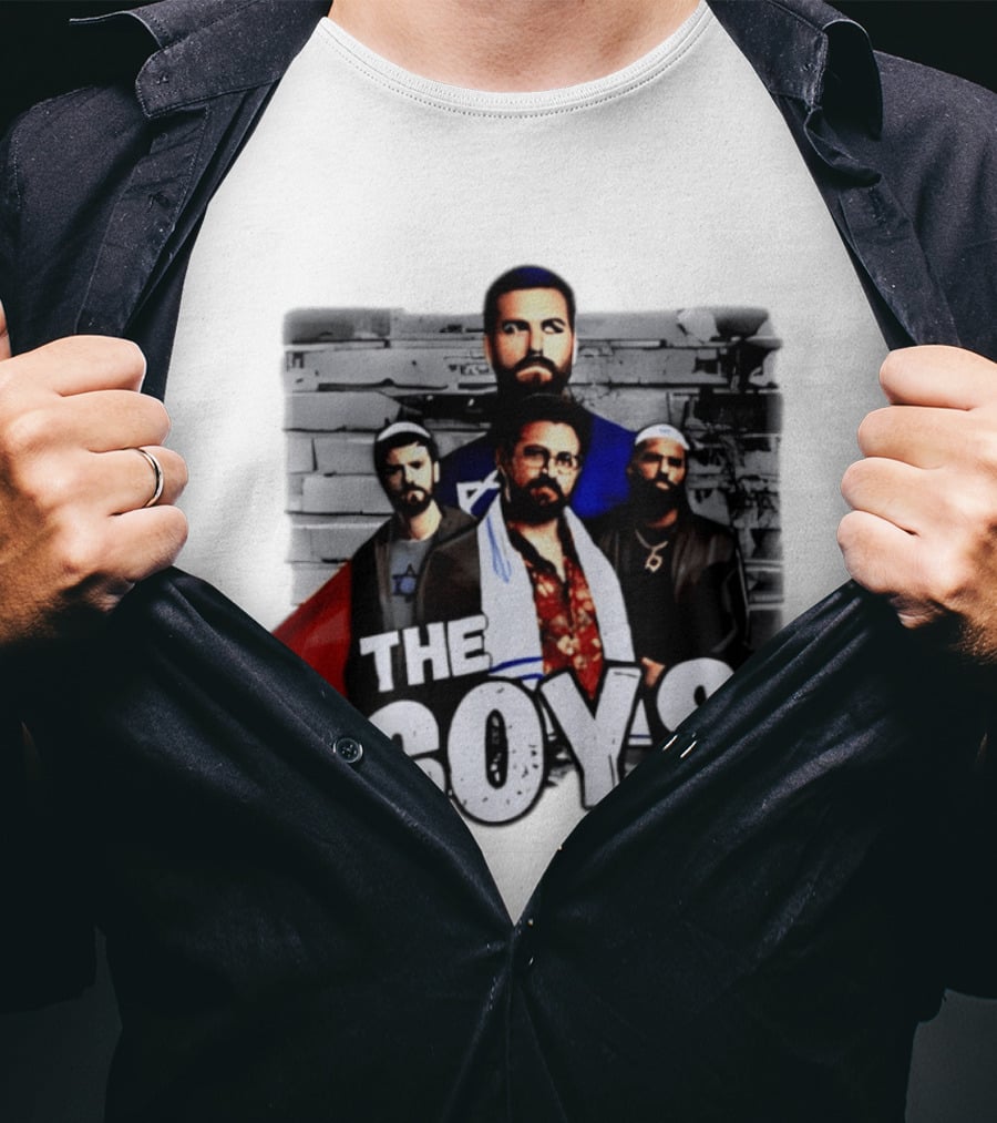 The Goys Jewish Superhero Team T-Shirt