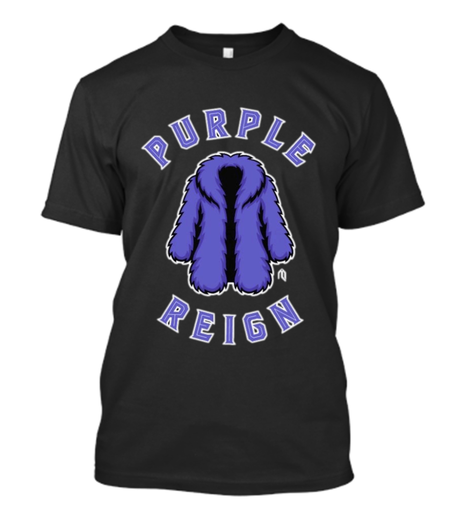 Purple Reign Colorado Rockies Fur Coat T-Shirt