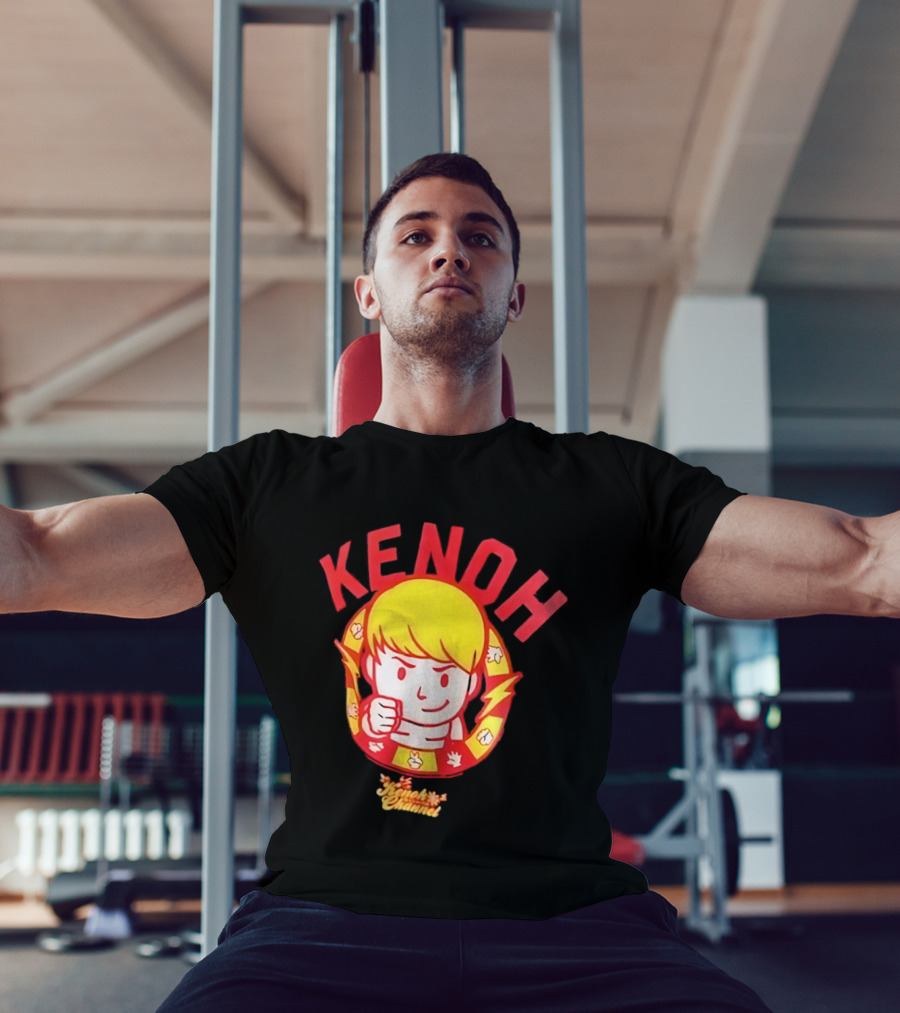 KENOH Chibi Boxer Punch Channel T-Shirt