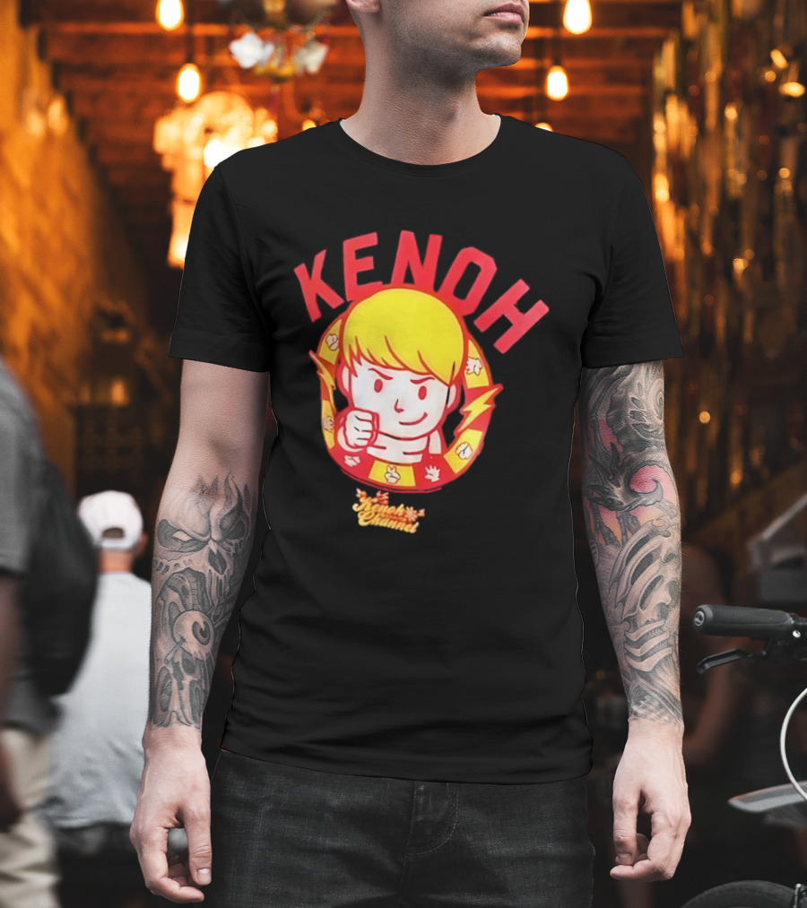 KENOH Chibi Boxer Punch Channel T-Shirt
