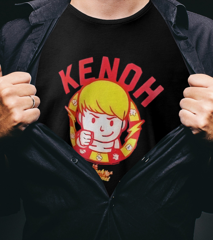 KENOH Chibi Boxer Punch Channel T-Shirt