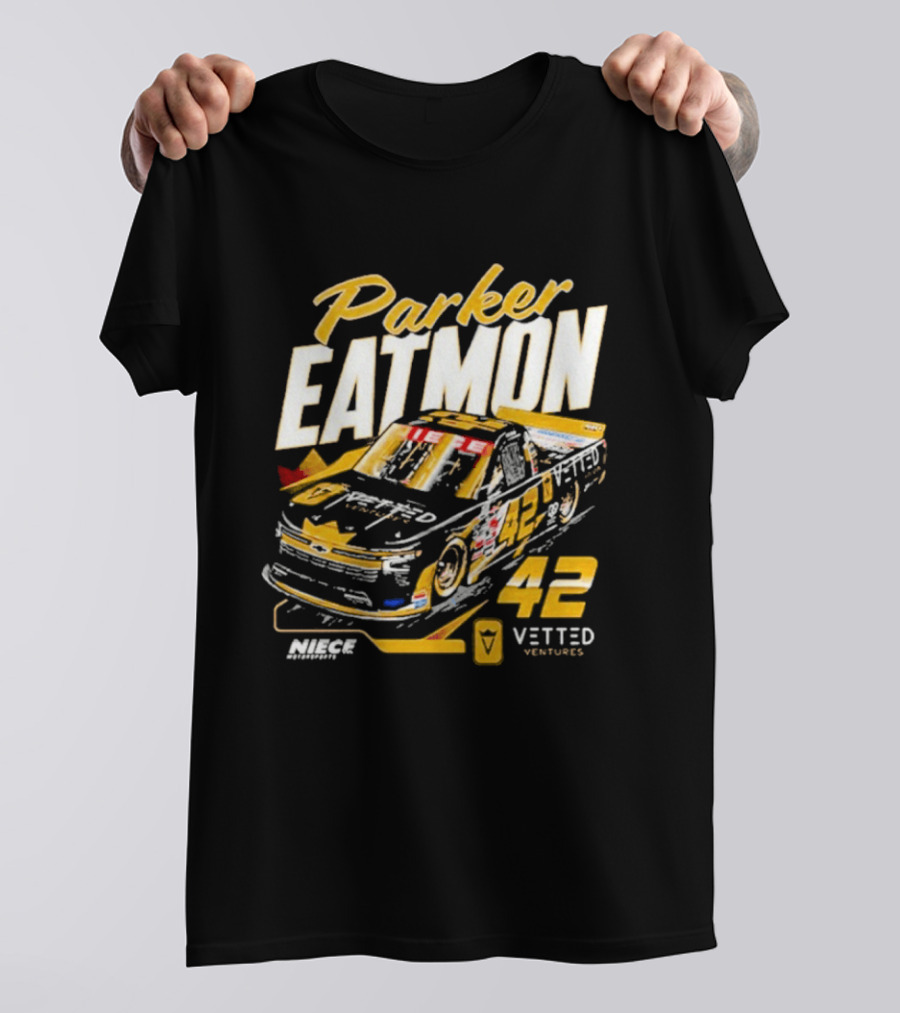 Parker Eatmon Niece Motorsports Vetted Ventures 42 Racing Chevy T-Shirt