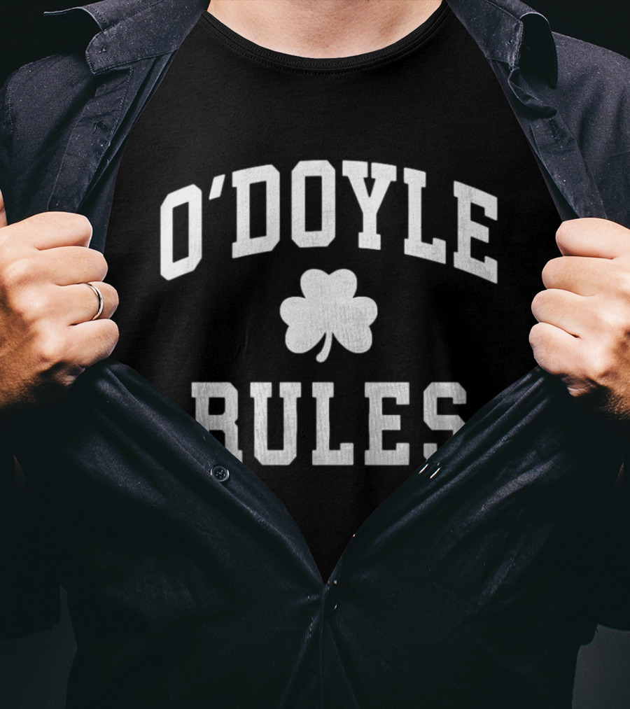 O'Doyle Rules Shamrock St Patrick's Day T-Shirt