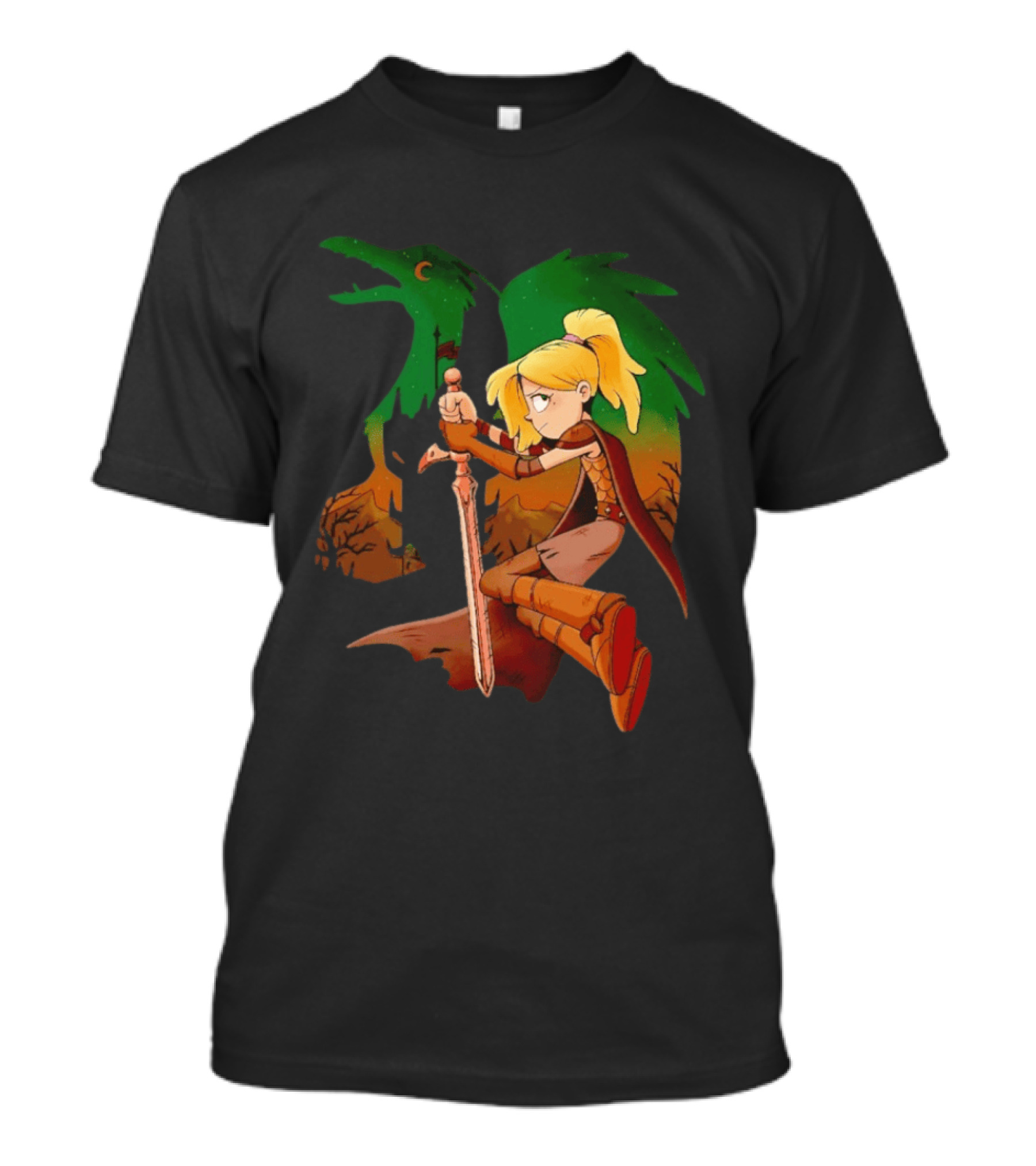 Sasha Waybright Amphibia Sword And Warrior T-Shirt