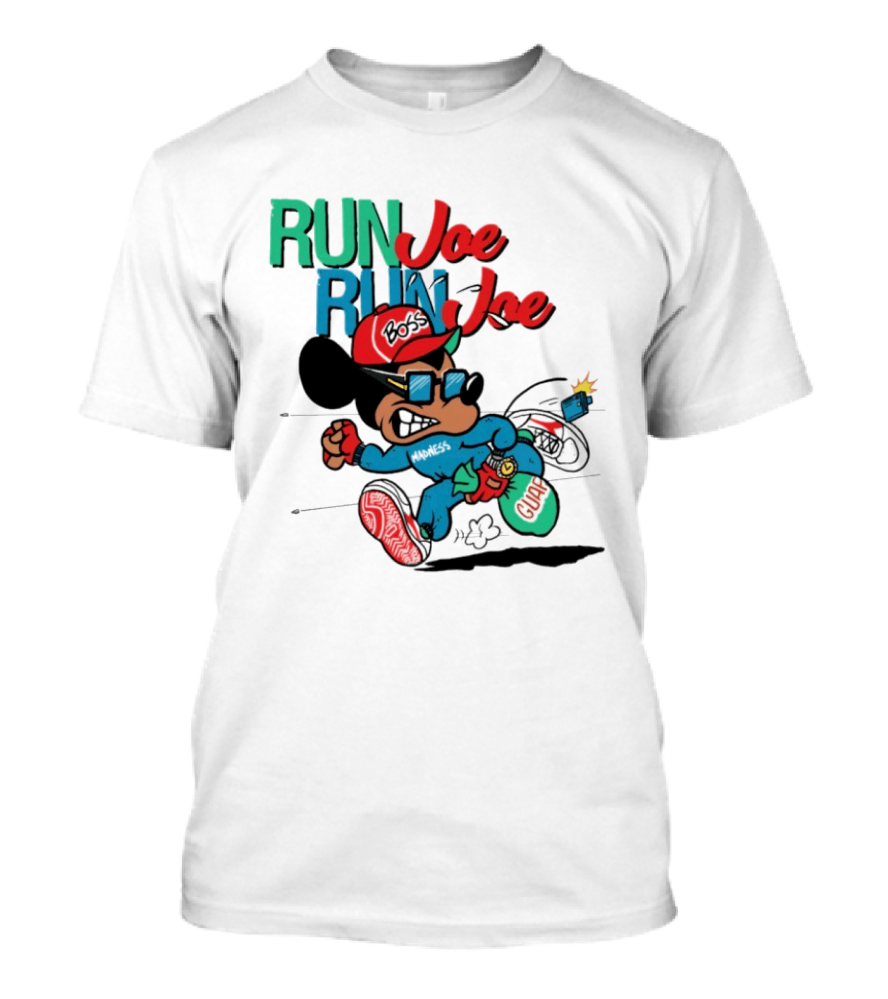 RUN Joe RUN Joe BOBB Guap Streetwear T-Shirt