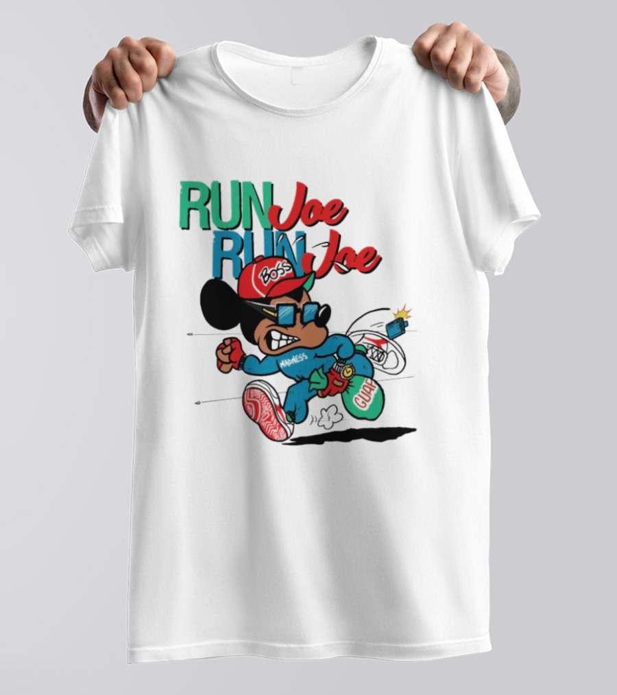 RUN Joe RUN Joe BOBB Guap Streetwear T-Shirt