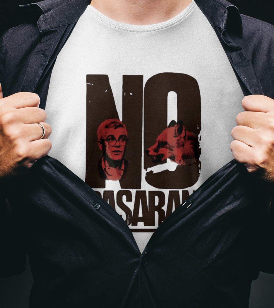 No Pasaran Wolf And Man T-Shirt