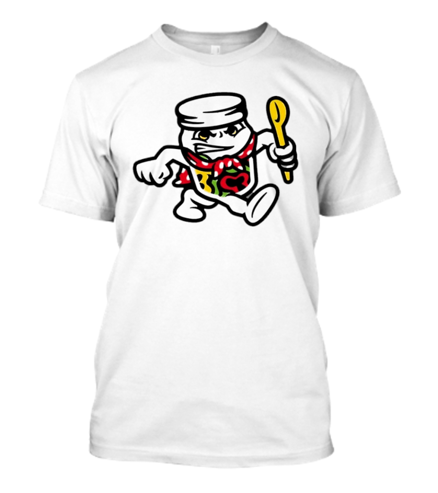 Peppers In Oil Jar Character With Spoon T-Shirt
