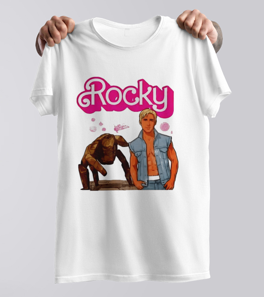Rocky Project Hail Mary Barbie Mashup Ken Fashion T-Shirt