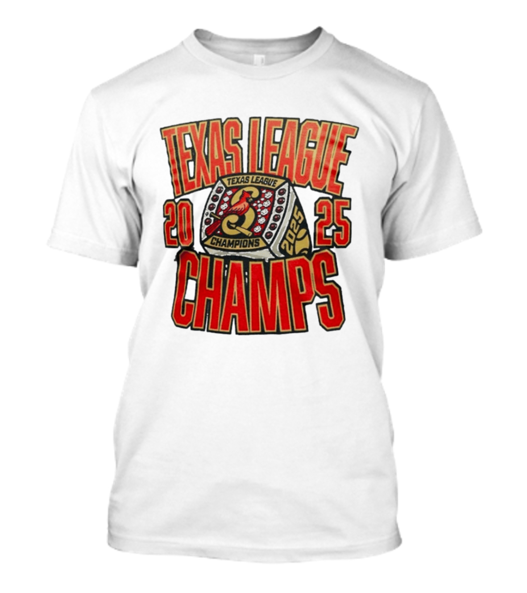 Texas League Champions 2025 Ring T-Shirt