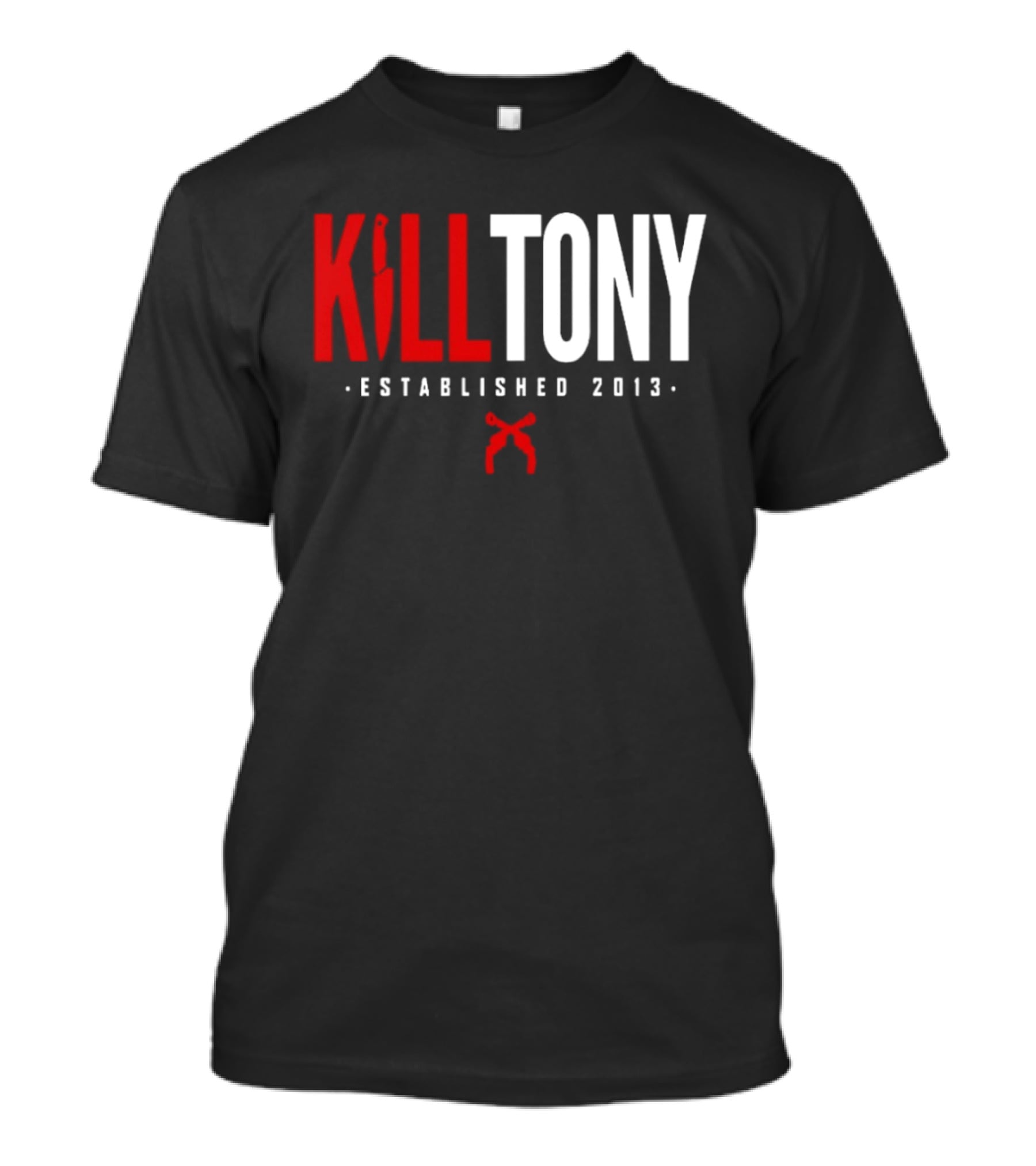 Kill Tony Established 2013 Knife Microphone T-Shirt