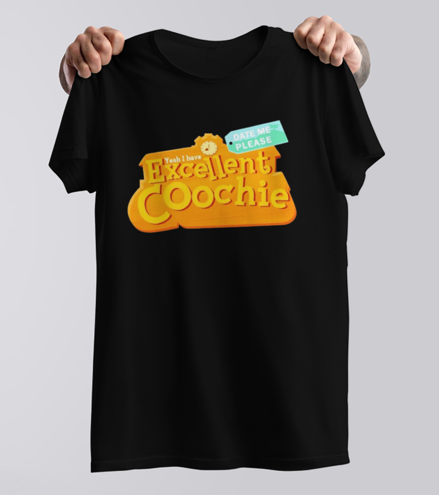 Yeah I Have Excellent Coochie Date Me Please Text With T-Shirt
