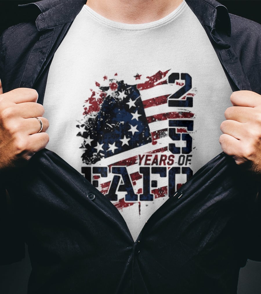 250 Years Of FAFO American Flag Stars And Stripes T-Shirt