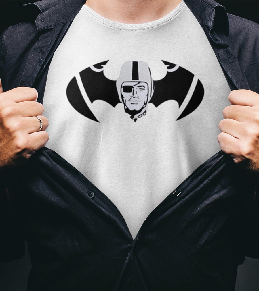 Las Vegas Raiders Batman T-Shirt