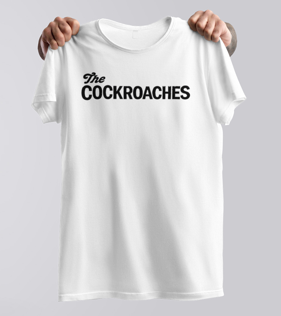 The Cockroaches Classic Music Band Vintage Nostalgia T-Shirt