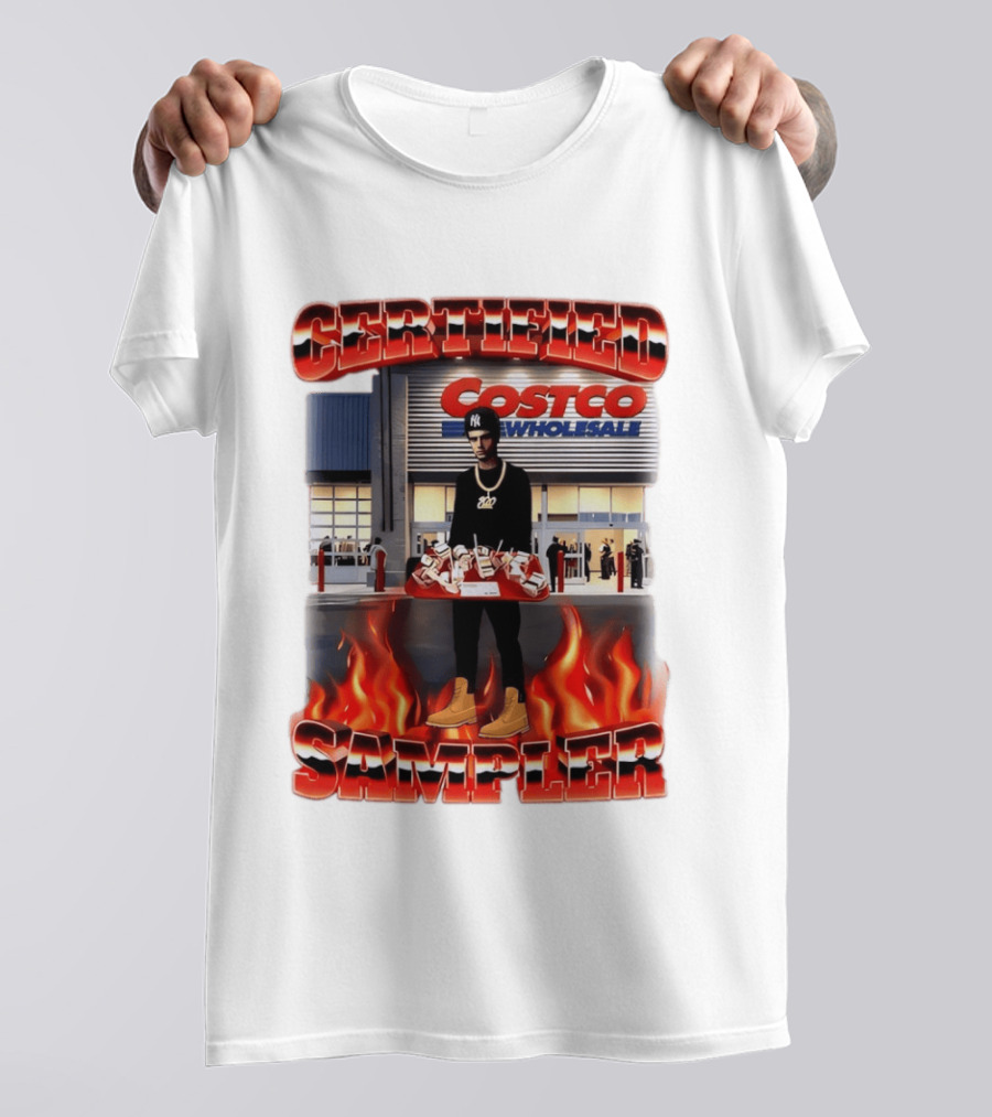 Certified Sampler Costco Wholesale 90s Bootleg T-Shirt