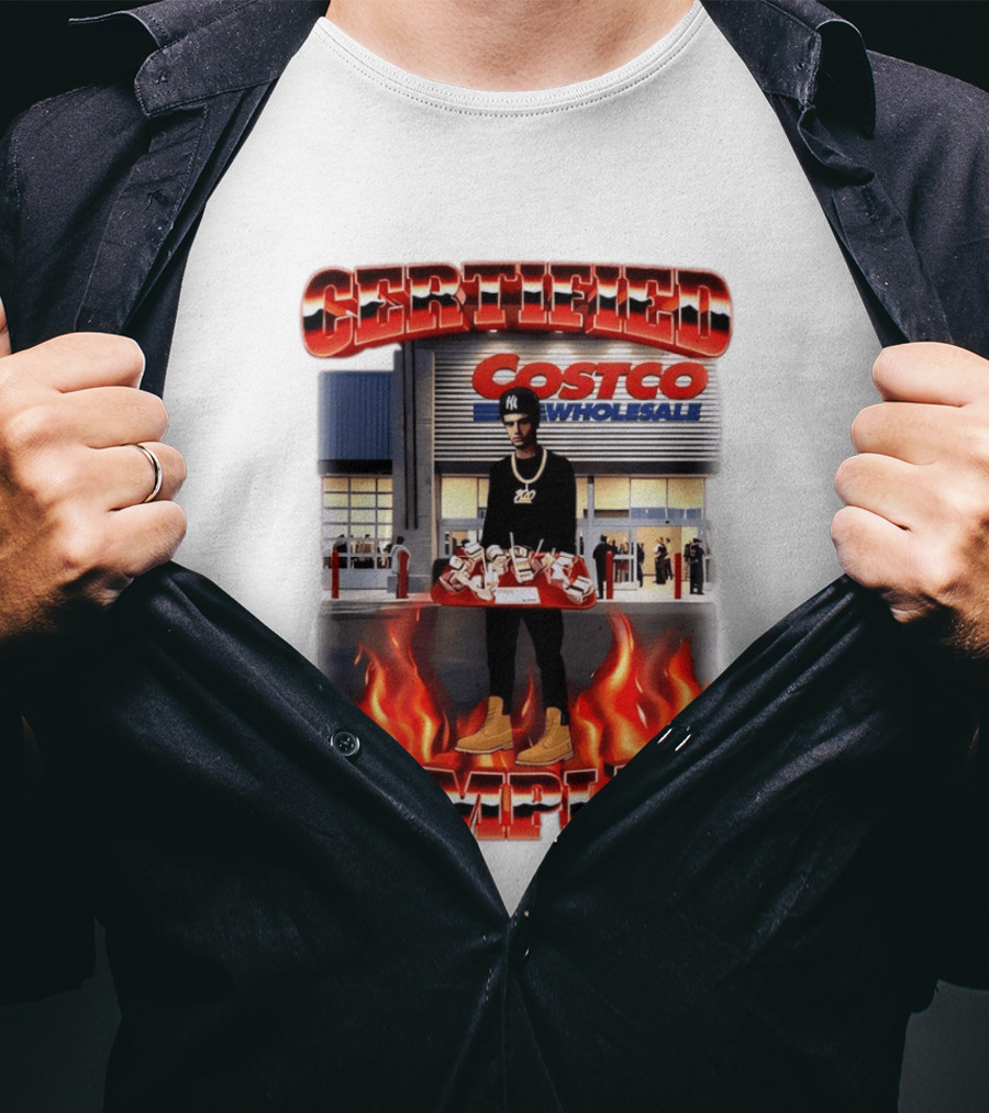 Certified Sampler Costco Wholesale 90s Bootleg T-Shirt